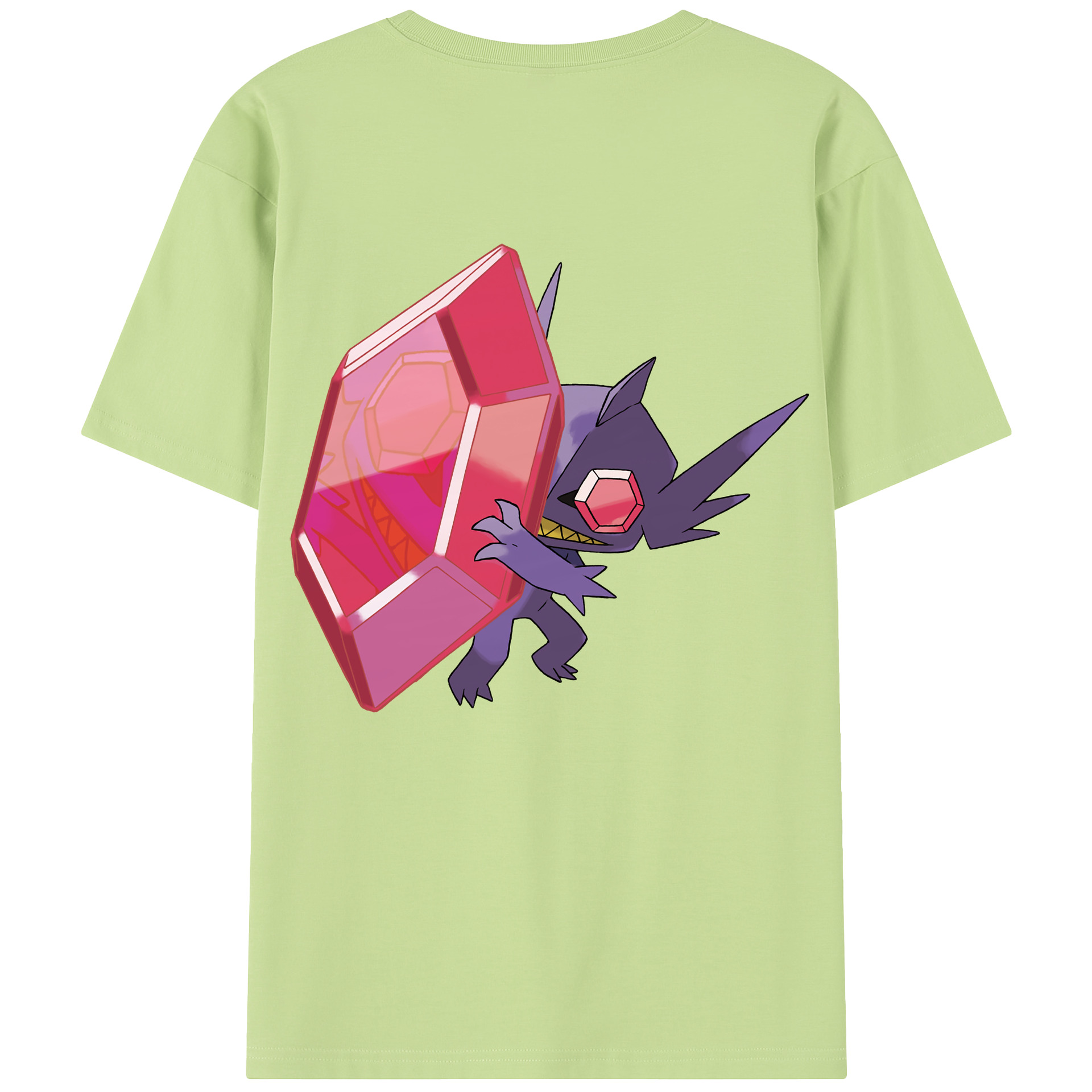 （画像用） ポケットモンスター Pokémon 綿100％半袖Tシャツ（背面プリント）